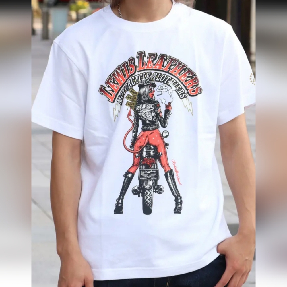 Lewis Leathers AVlAkIT  TEE EROSTIKA  VOL.2 T-shirt